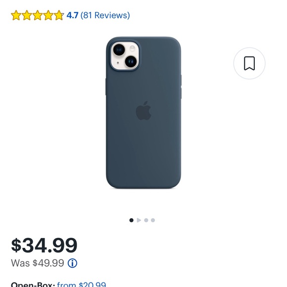 Apple iPhone 14 Plus Case in Storm Blue - Picture 6 of 6